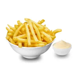 بطاطا مقلية مع ثوم